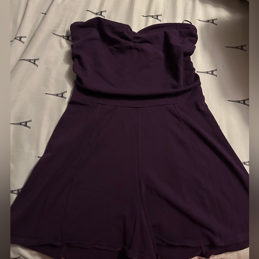 Express Deep Purple Dress